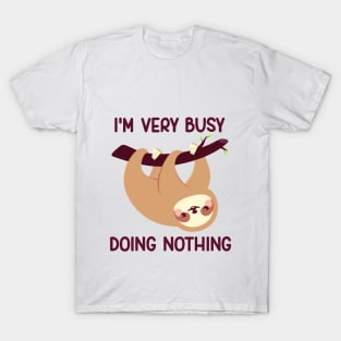 Cute lazy sloth T-Shirt